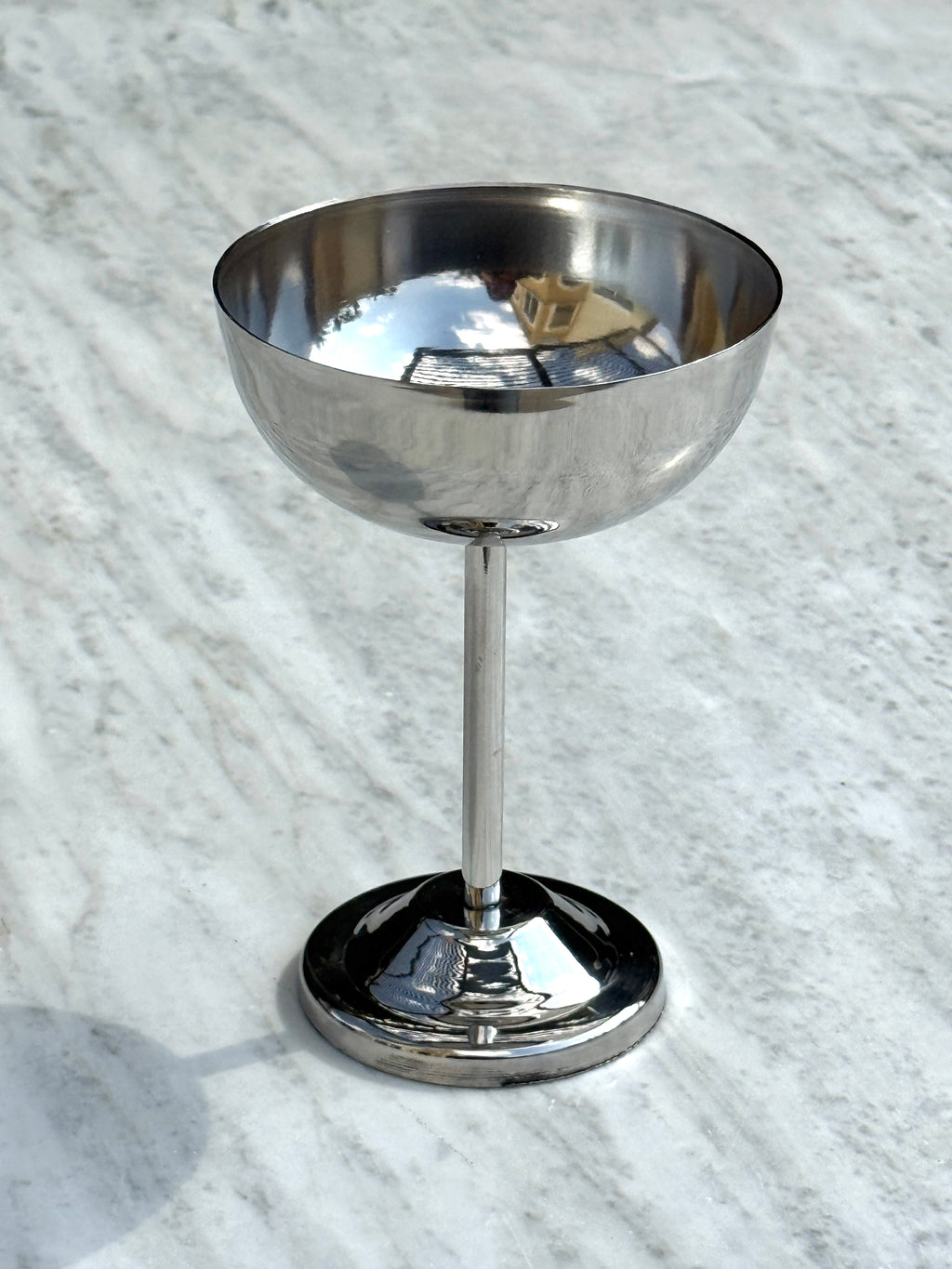 Set of Two Stainless Cups