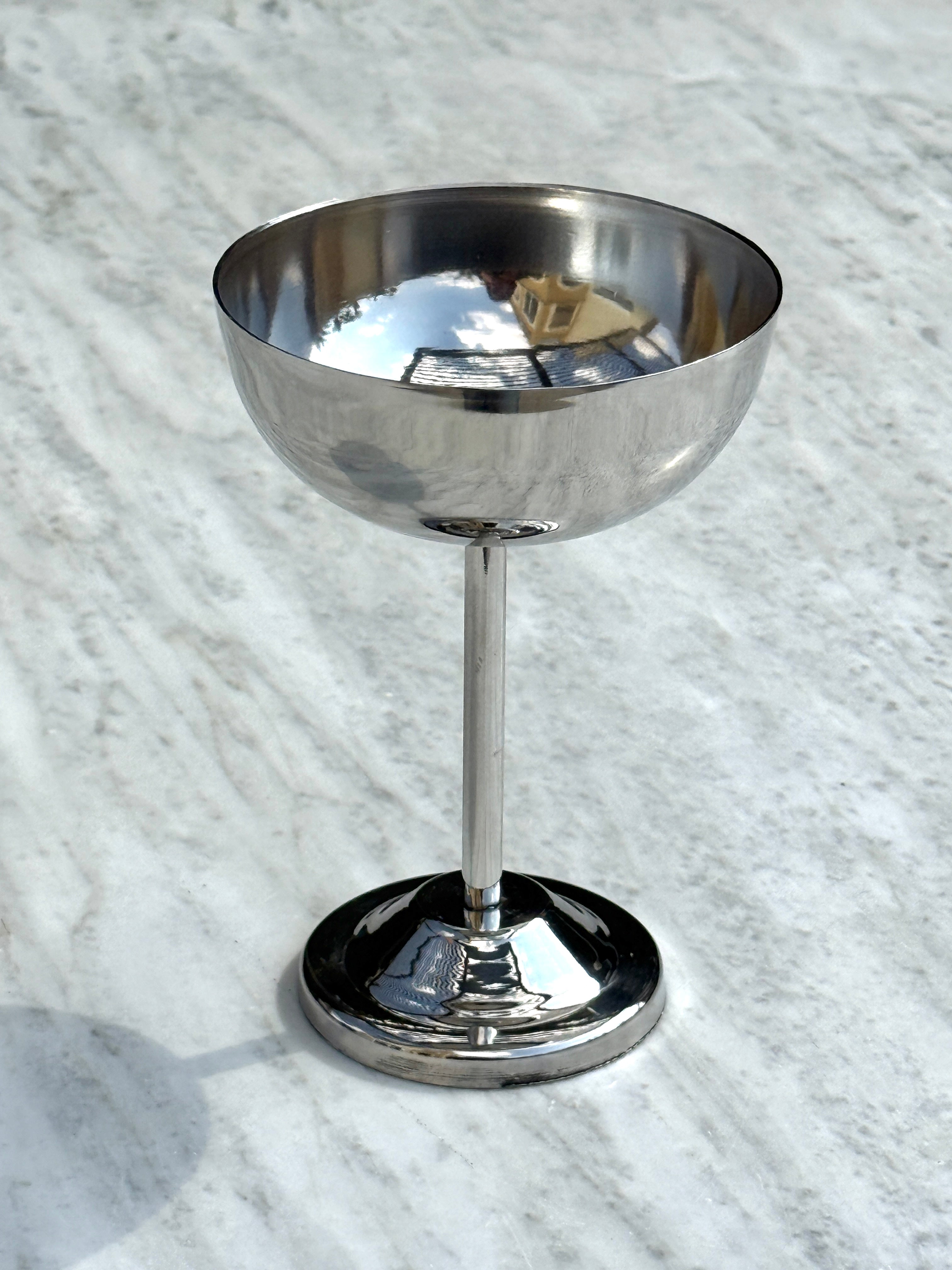 Set of Two Stainless Cups