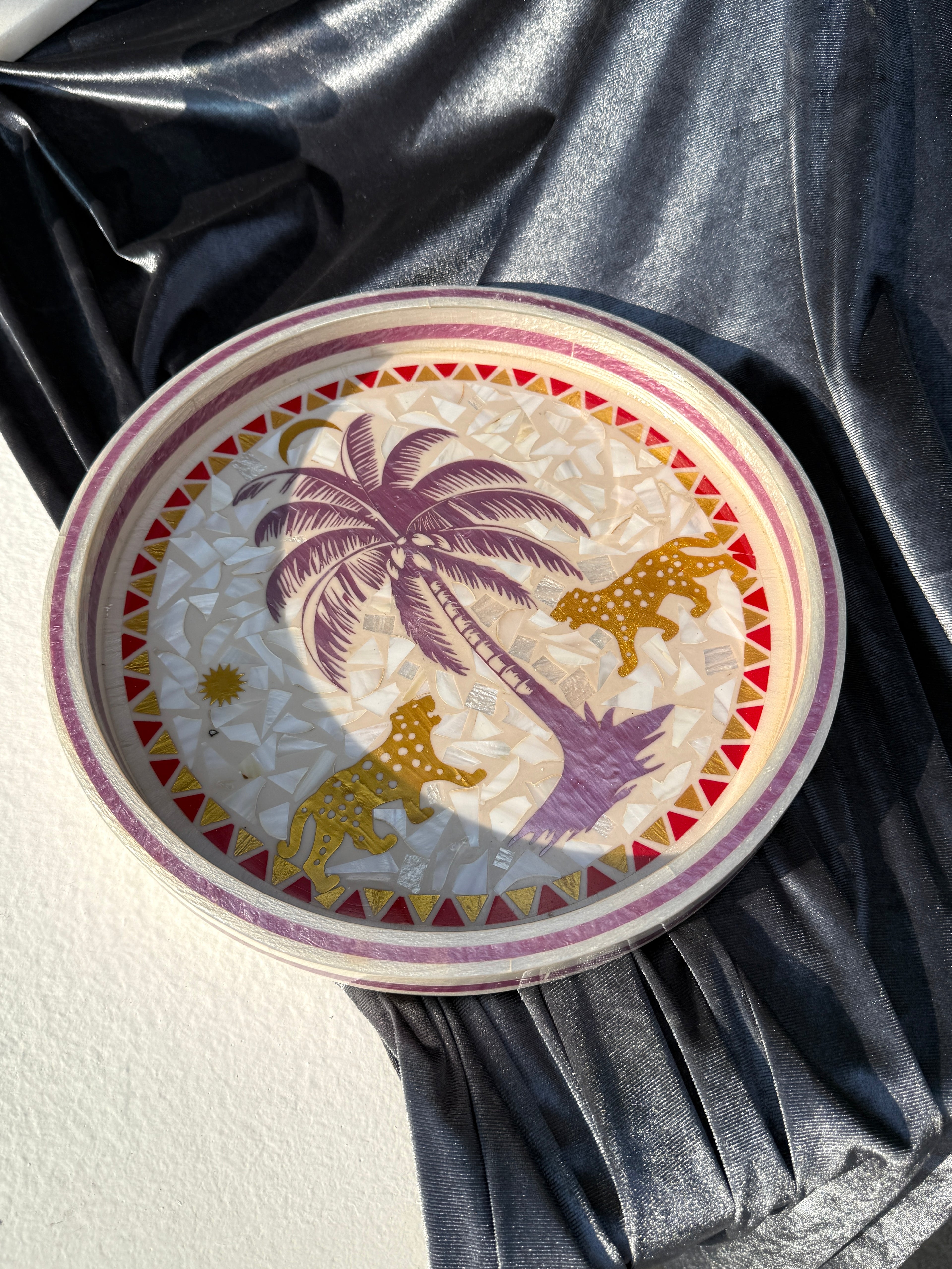 Golden Oasis Tray