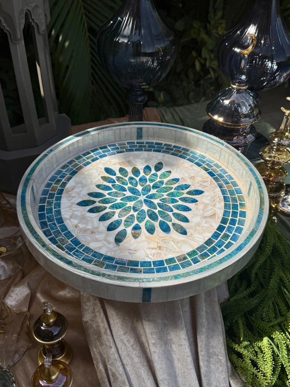 Turquoise Shell Tray