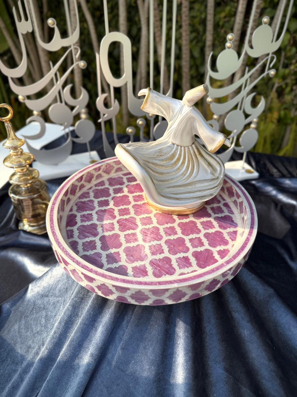 Purple Marrakech Tray