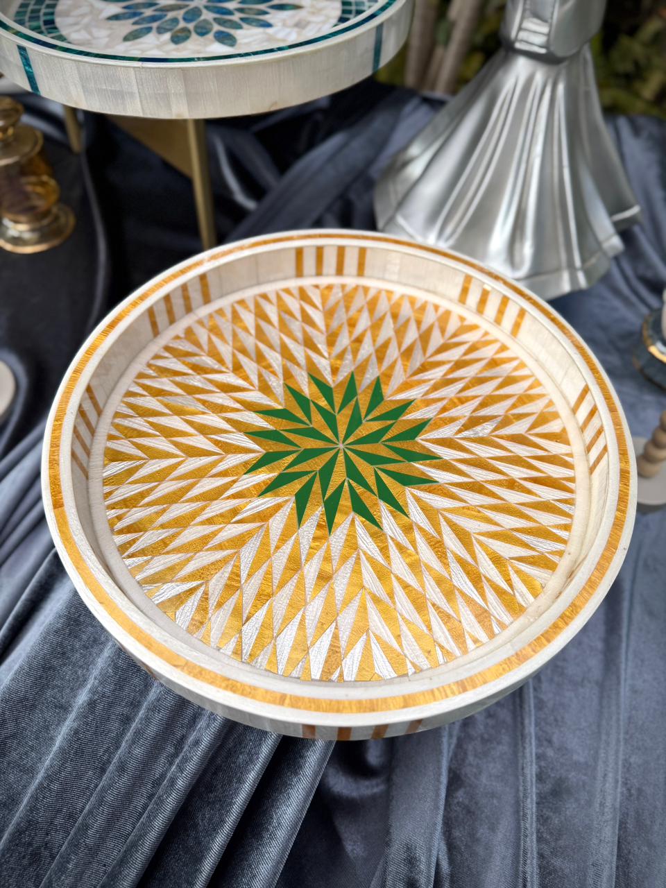 Golden Andalusia Tray